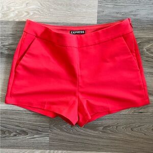 Express Red Women's Shorts